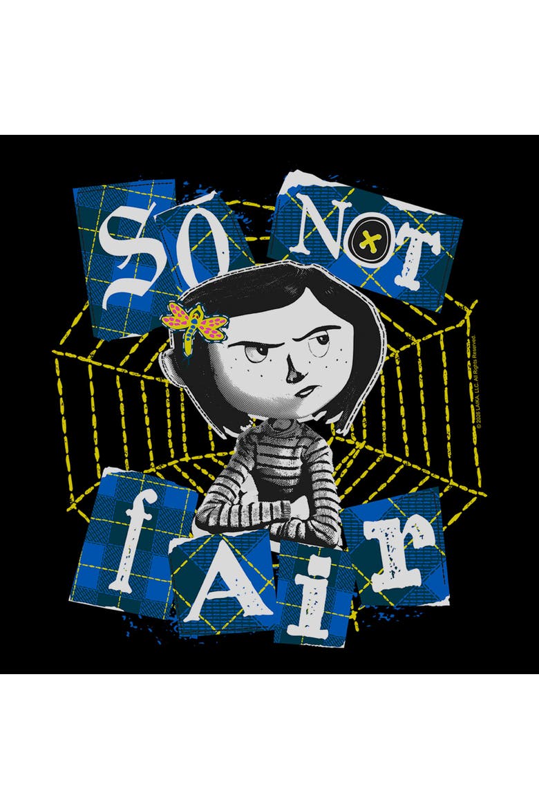 Men's So Not Fair Quote Short Sleeve T-Shirt, Alternate, color, Black