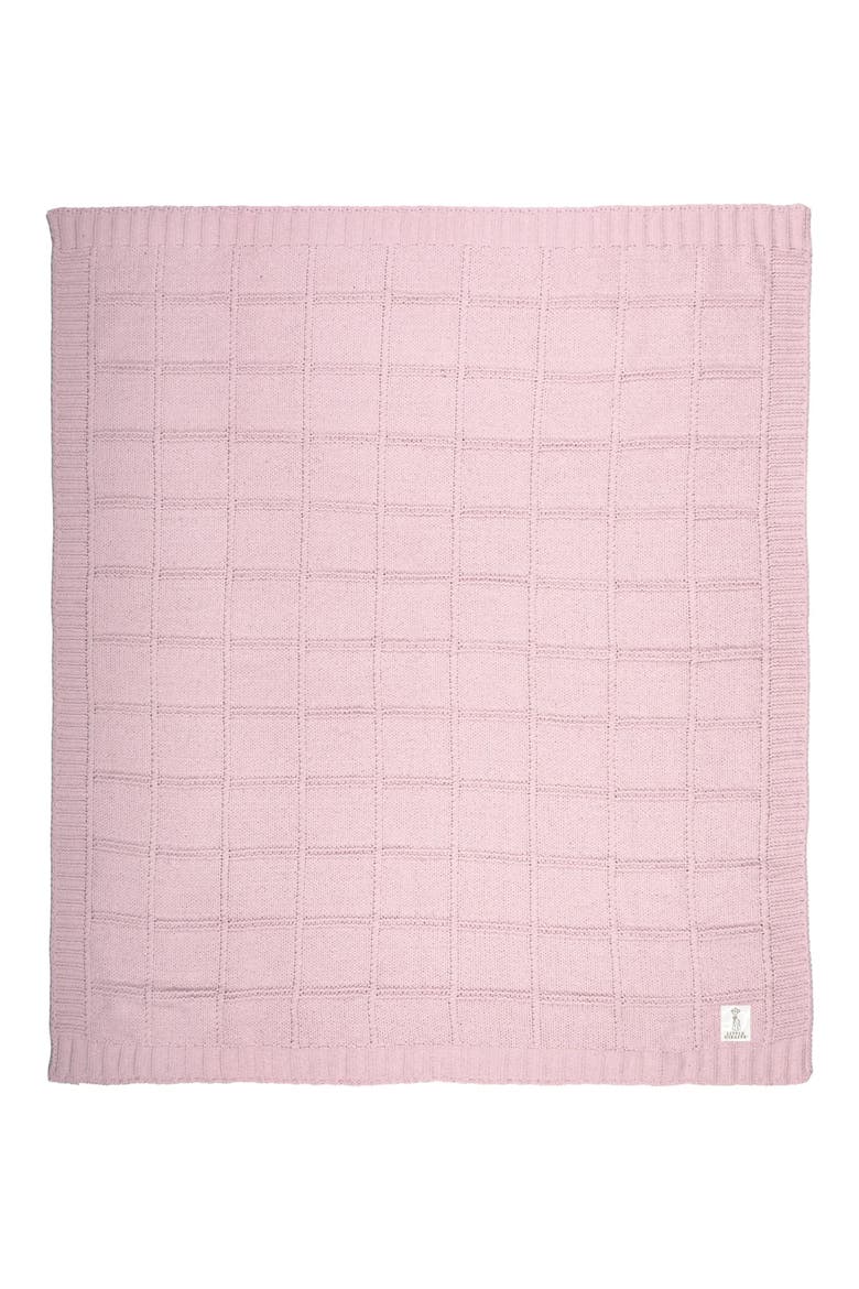 Pointelle Throw Blanket, Main, color, DUSTY PINK