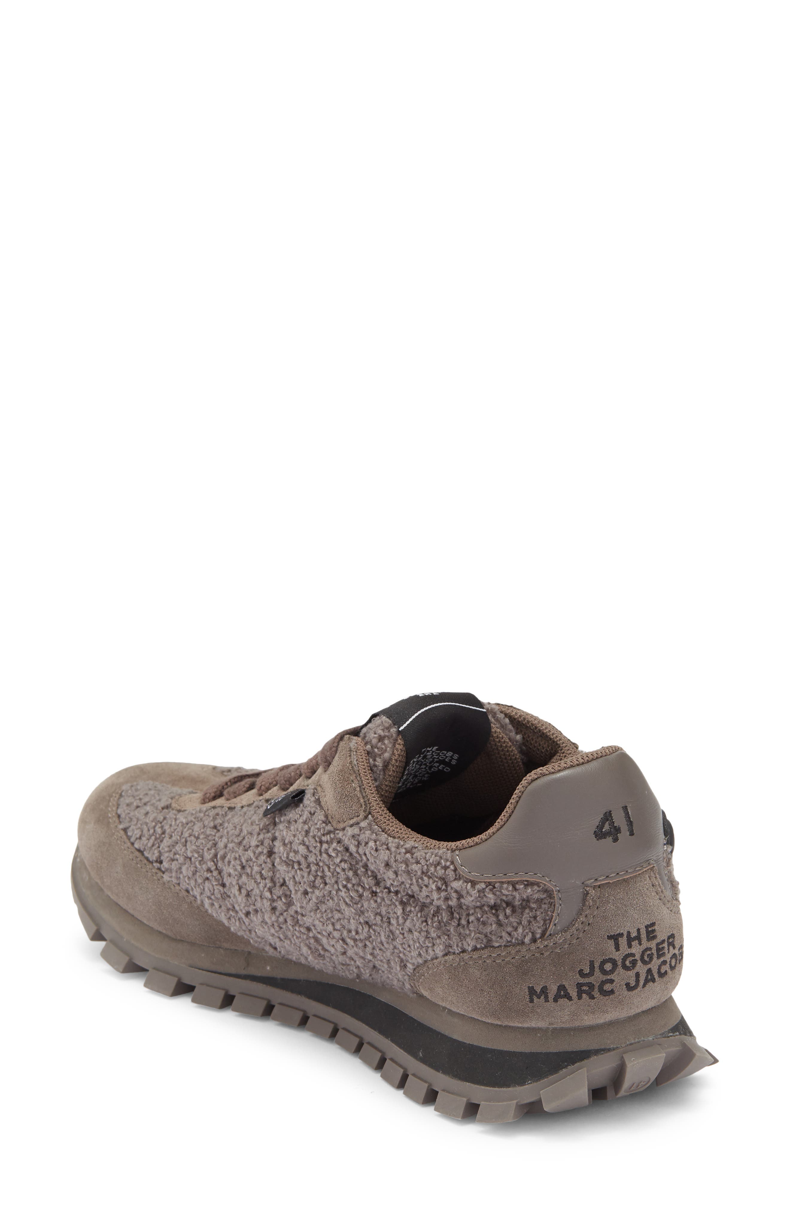The Teddy Mixed Media Sneaker, Alternate, color, GREY
