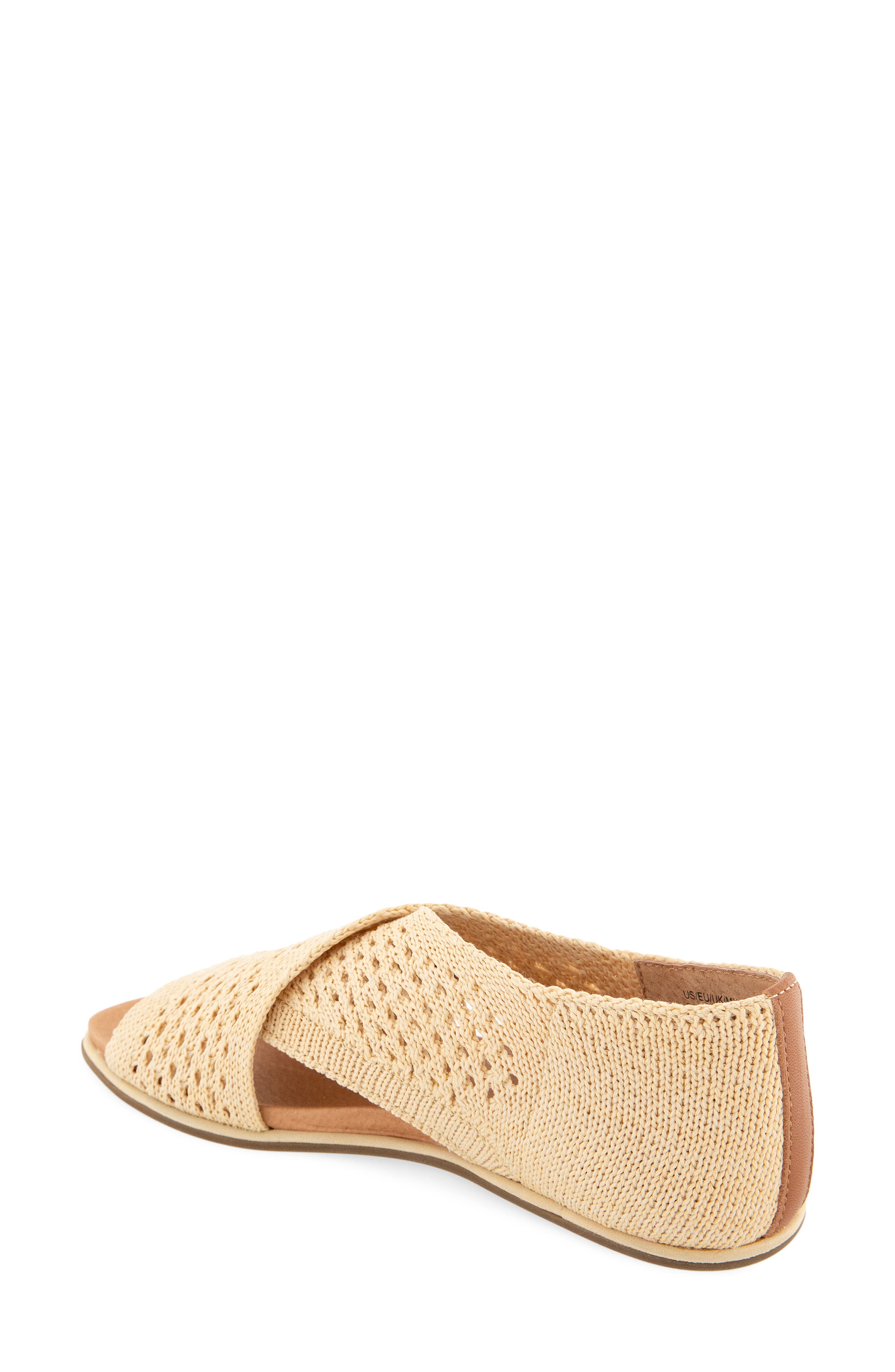 Laniey Sandal, Alternate, color, NATURAL KNIT