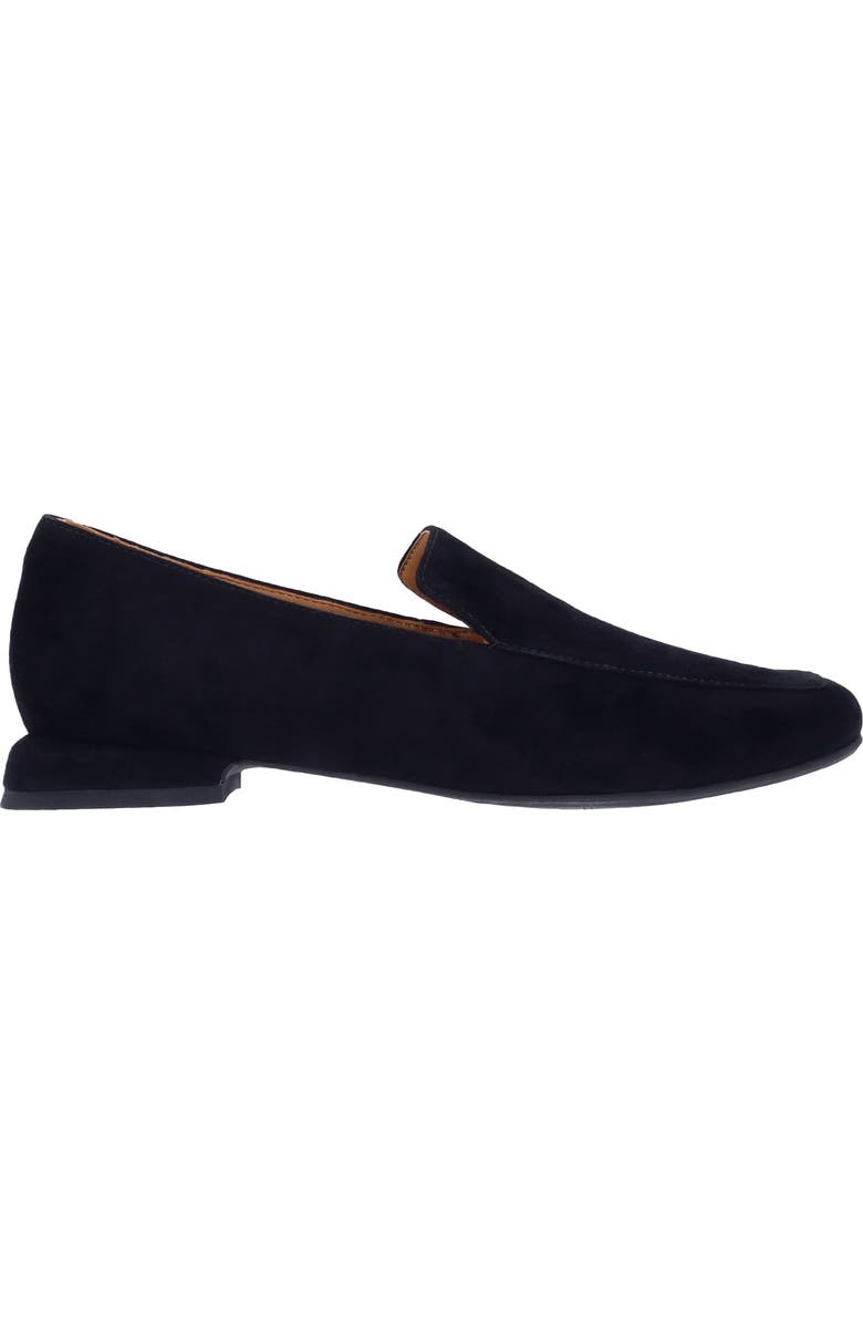 L'Amour des Pieds Tilda Apron Toe Flat, Alternate, color, Black