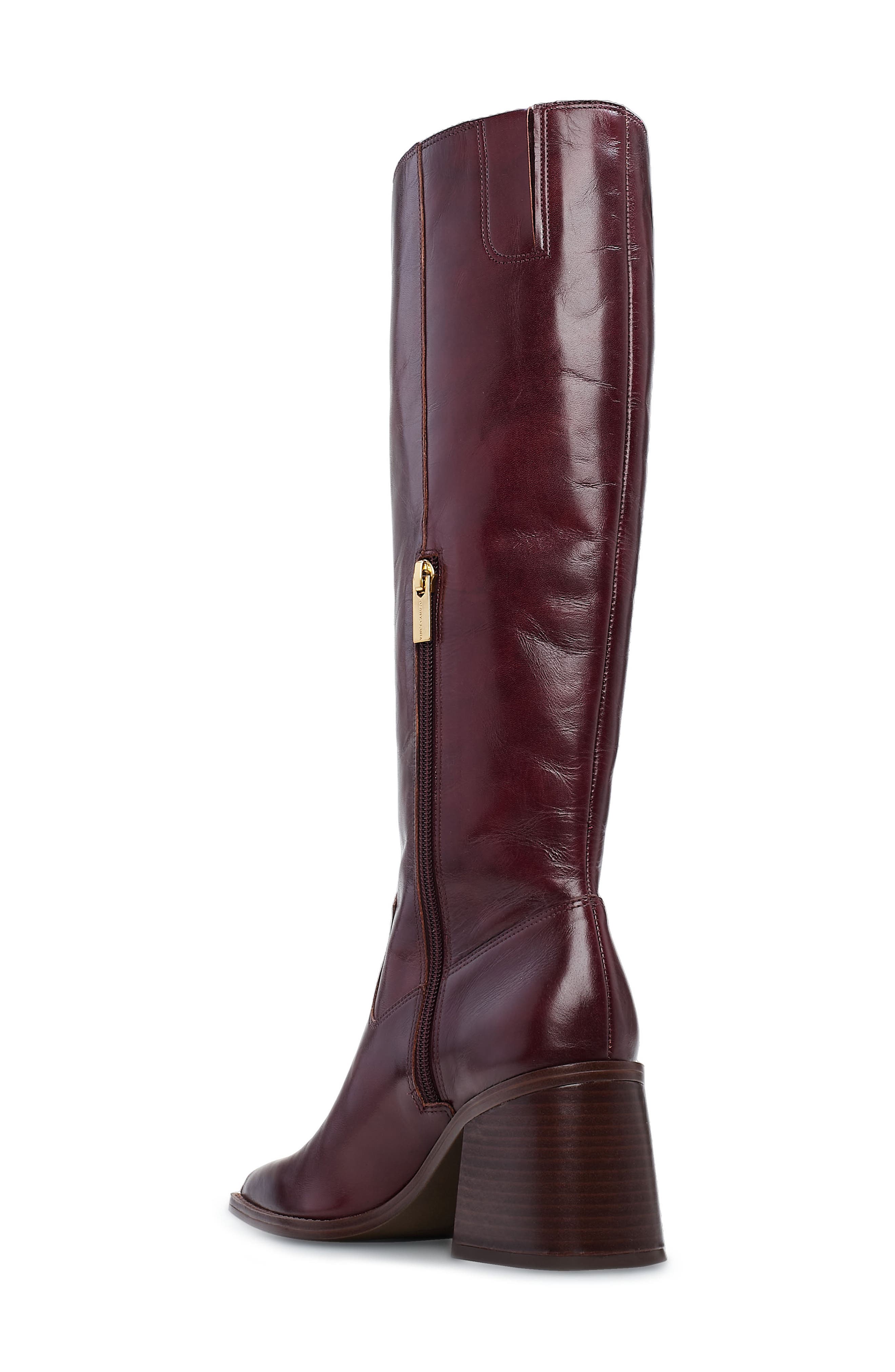 Vince Camuto Sangeti Knee High Boot, Alternate, color, Dark Mahogany