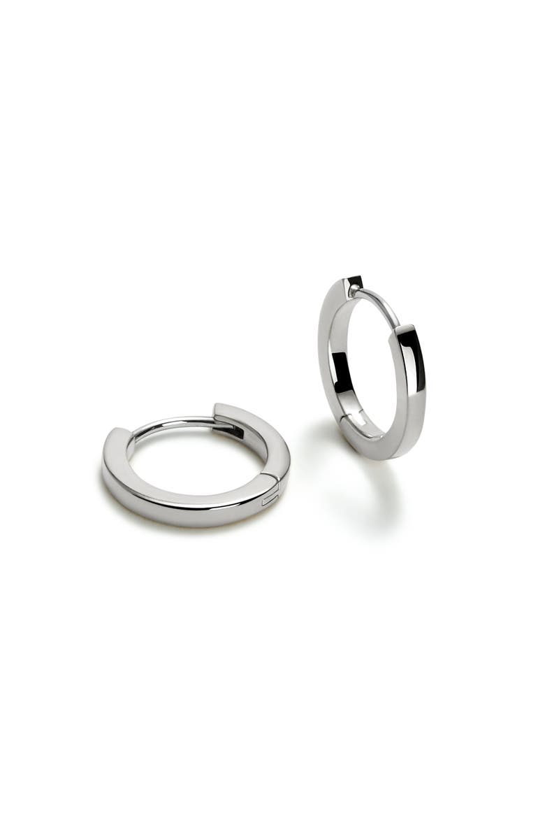 Huggie Hoops - Huggie Hoops Silver, Main, color, Silver