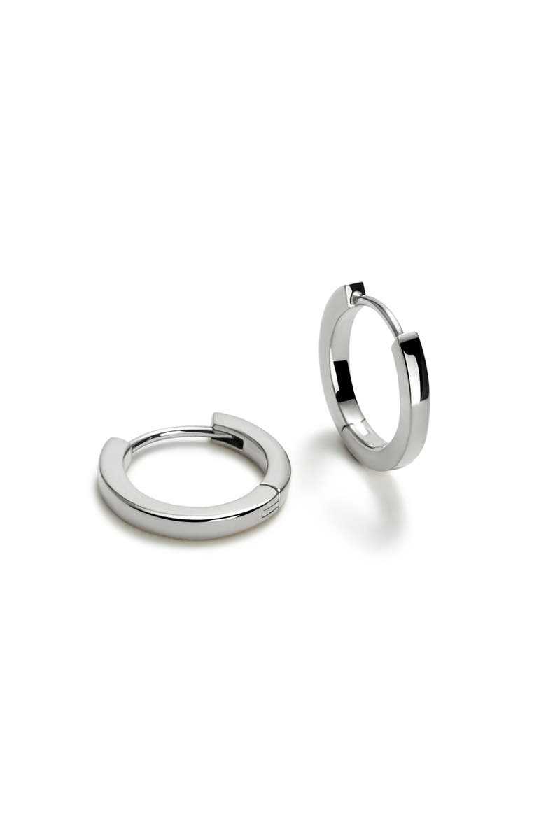 Ana Luisa Huggie Hoops - Huggie Hoops Silver, Main, color, Silver