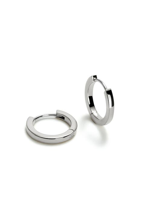 Huggie Hoops - Huggie Hoops Silver