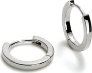 Ana Luisa Huggie Hoops - Huggie Hoops Silver