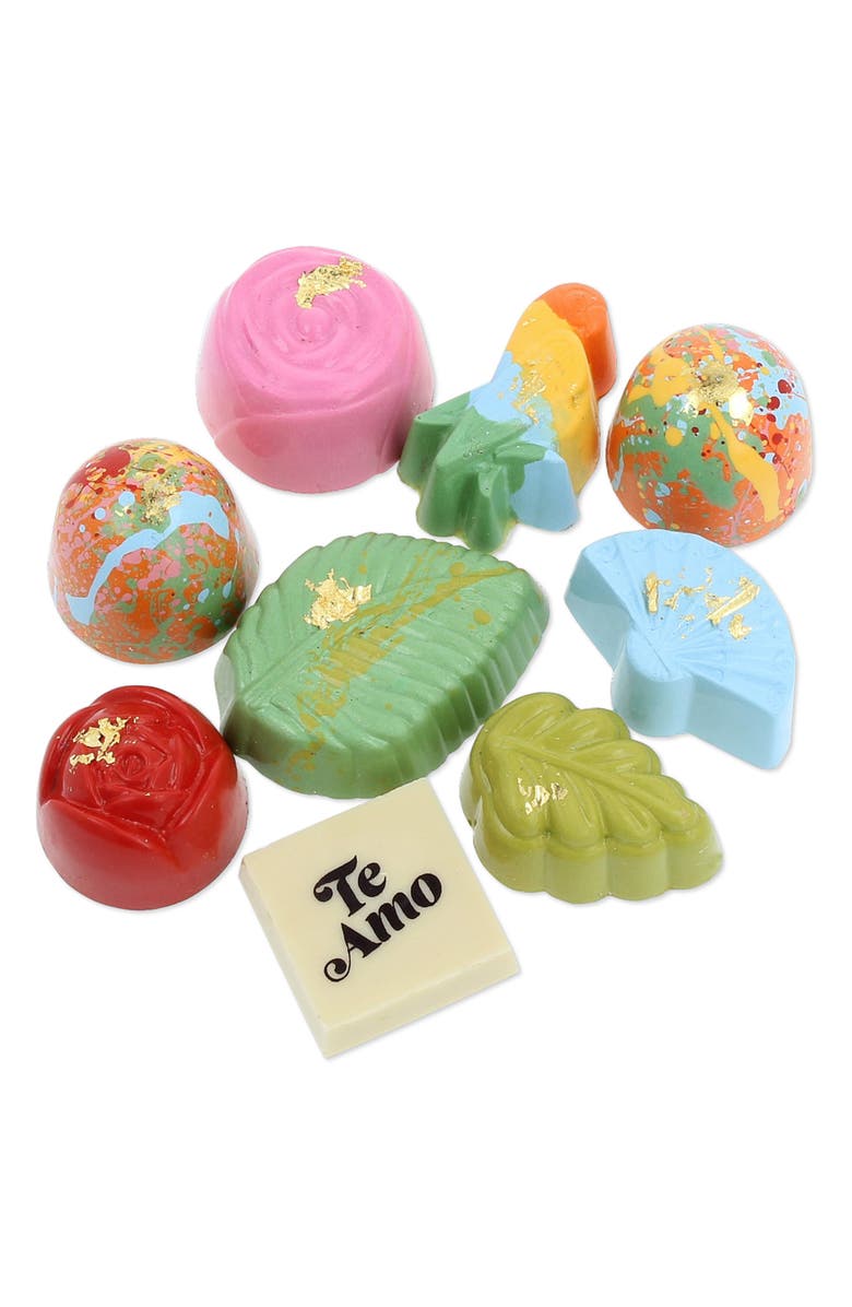 Maggie Louise Confections Te Amo 9-Piece Chocolate Set, Alternate, color, 