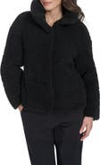 Levi's Quilted Faux Fur Short Teddy Jacket