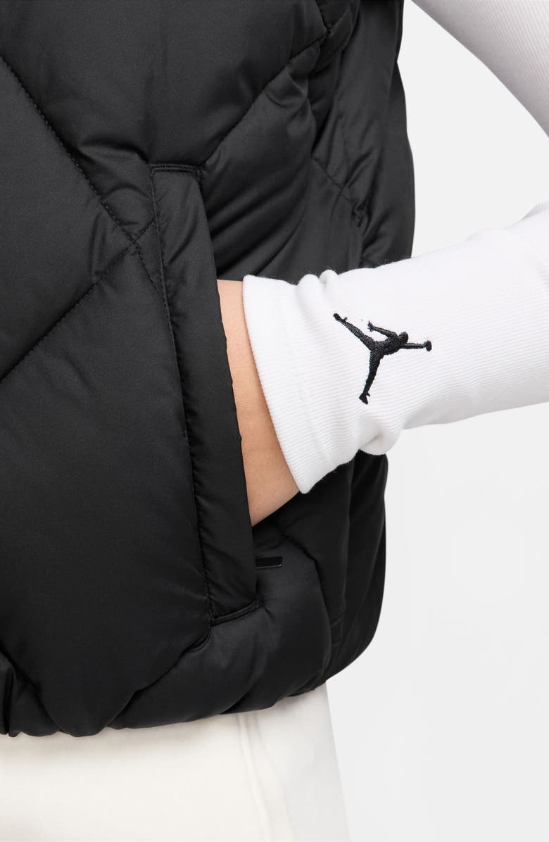 Jordan Brooklyn Therma-FIT Quilted Puffer Vest, Alternate, color, 