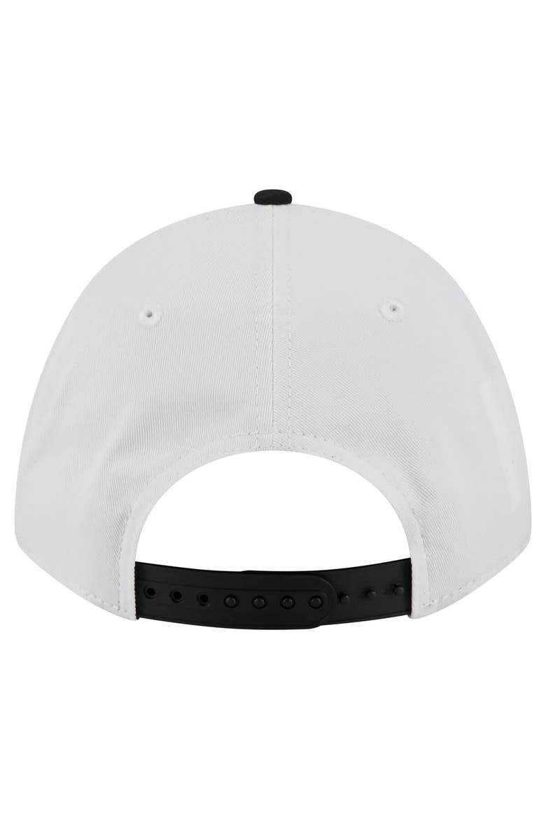 Men's New Era White/Black Missouri Tigers Arch Two-Tone Rope 9FORTY A-Frame M-Crown Adjustable Hat, Alternate, color, White