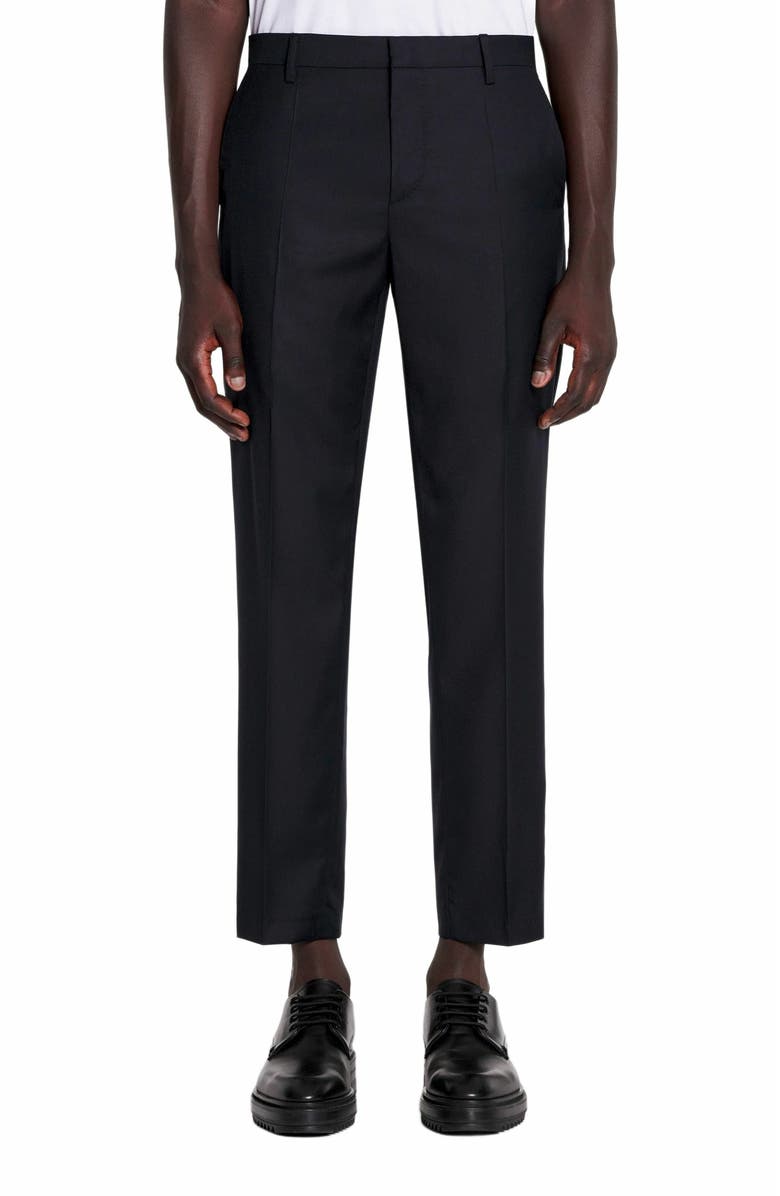 Lanvin Cigarette Trousers, Alternate, color, Navy Blue