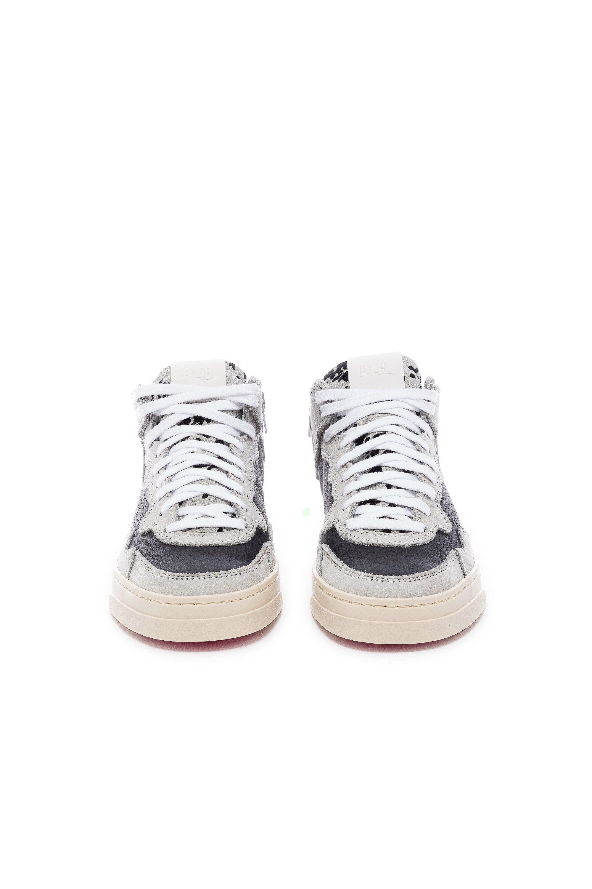 P448 Bali Hi Sneaker, Alternate, color, Grey Spotted