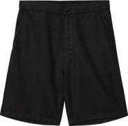 AllSaints Corbett Cotton & Linen Shorts