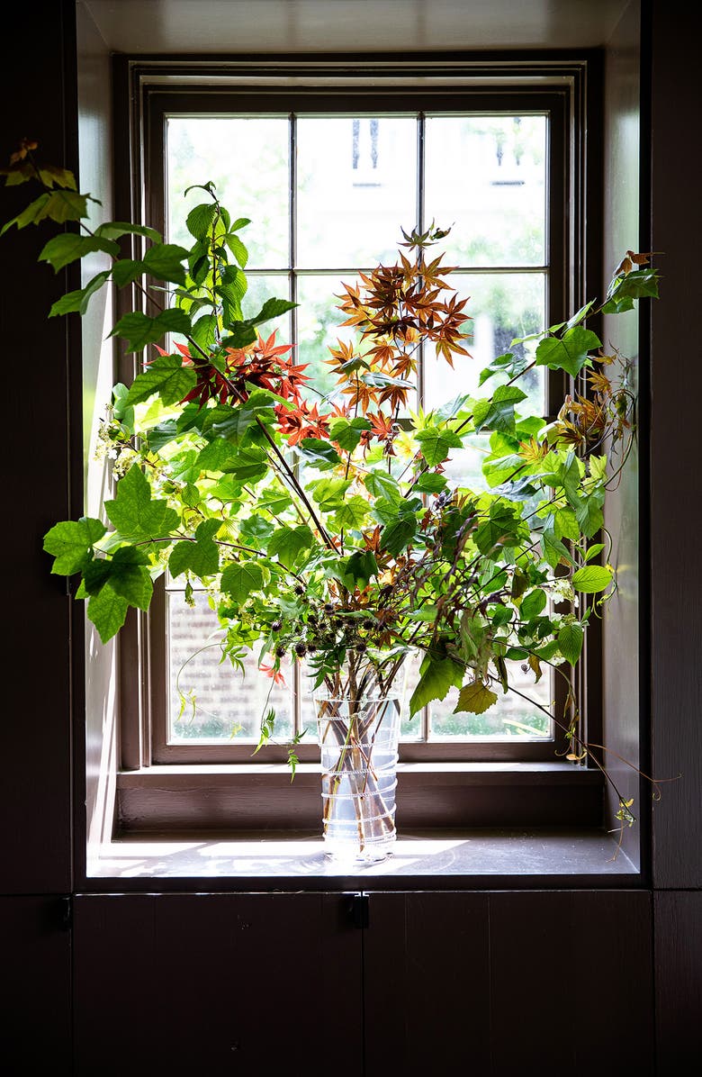 Juliska Amalia Flared Vase, Alternate, color, Clear