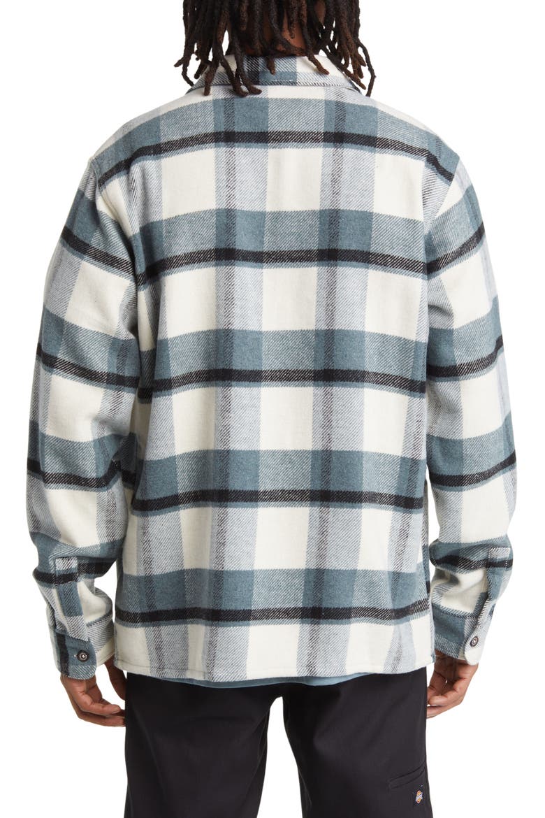 Coaling Plaid Flannel Button-Up Overshirt, Alternate, color, VARIOUS CH