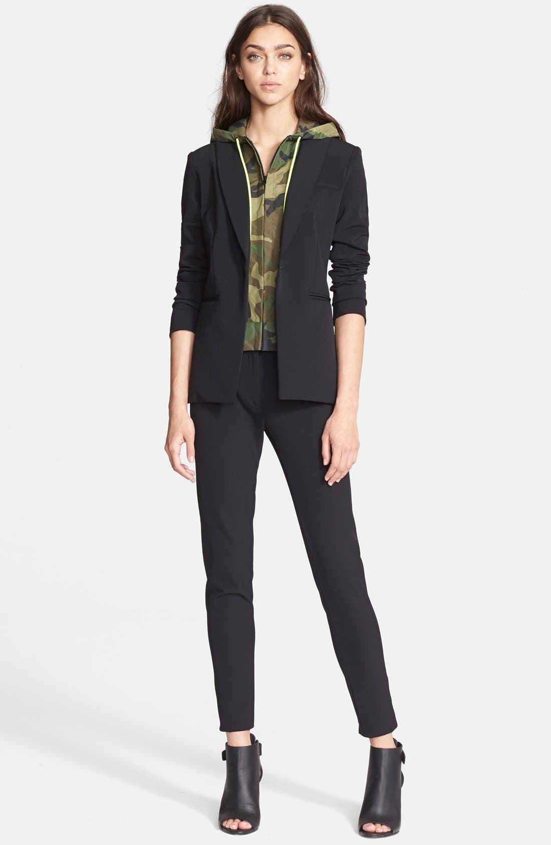 Vince 'Katia' Leather Wedge Bootie, Alternate, color, 