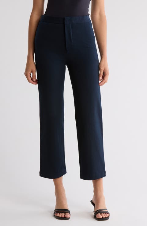 Le Jane Crop Stretch Cotton Pants