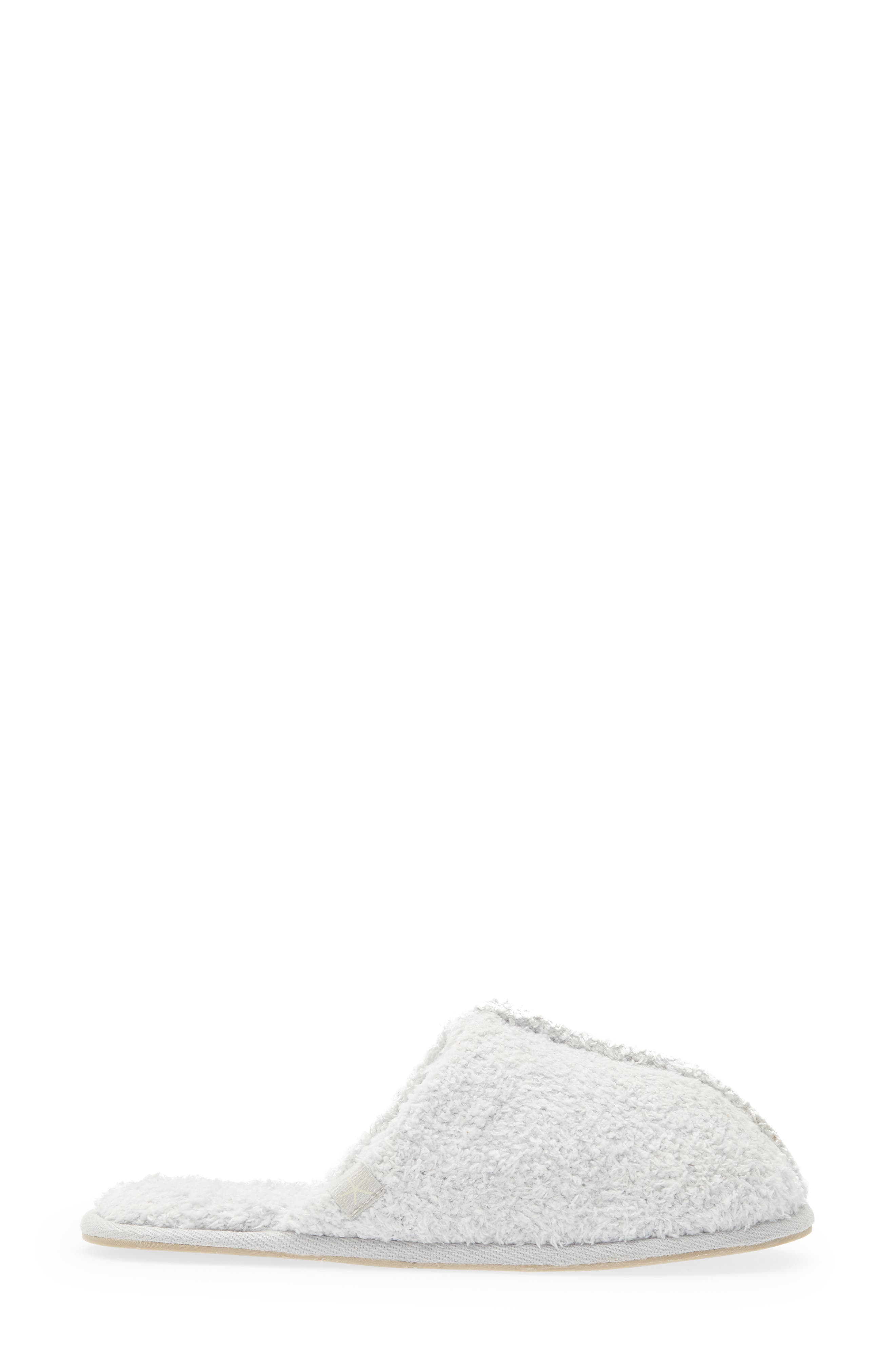 Barefoot Dreams<sup>®</sup> CozyChic<sup>®</sup> Slipper, Alternate, color, Heather Ocean-White