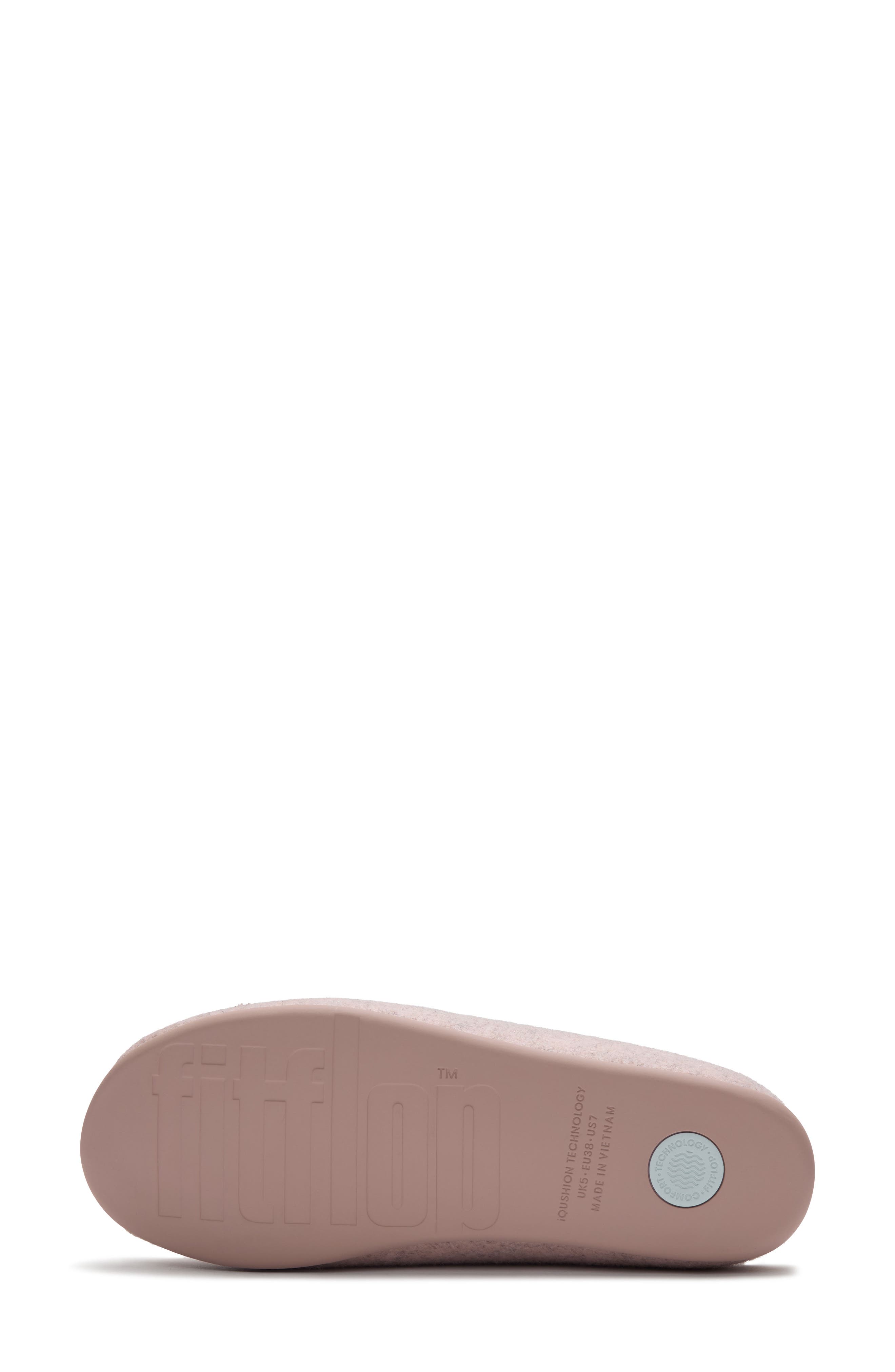 Flow Felt Slipper, Alternate, color, BEIGE BUFF
