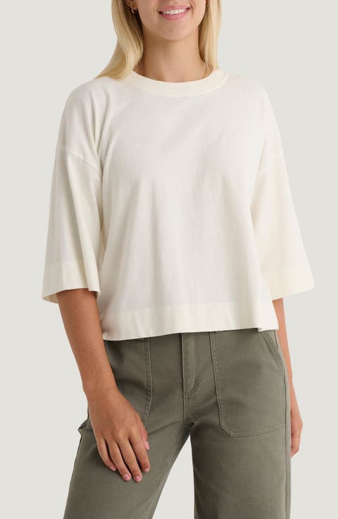 Heavyweight Cotton Crop T-Shirt