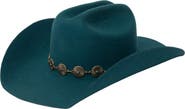 San Diego Hat Concho Belt Wool Cowboy Hat