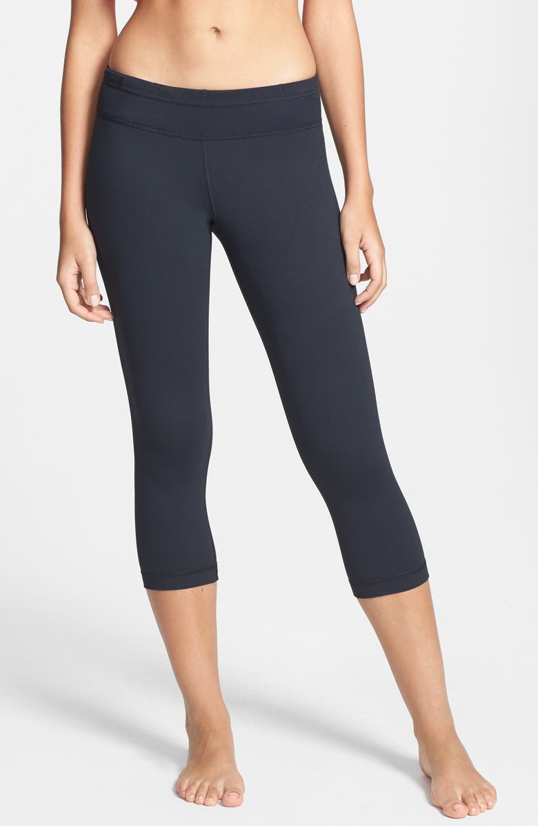 Under Armour 'StudioLux' Tight Capris, Main, color, 