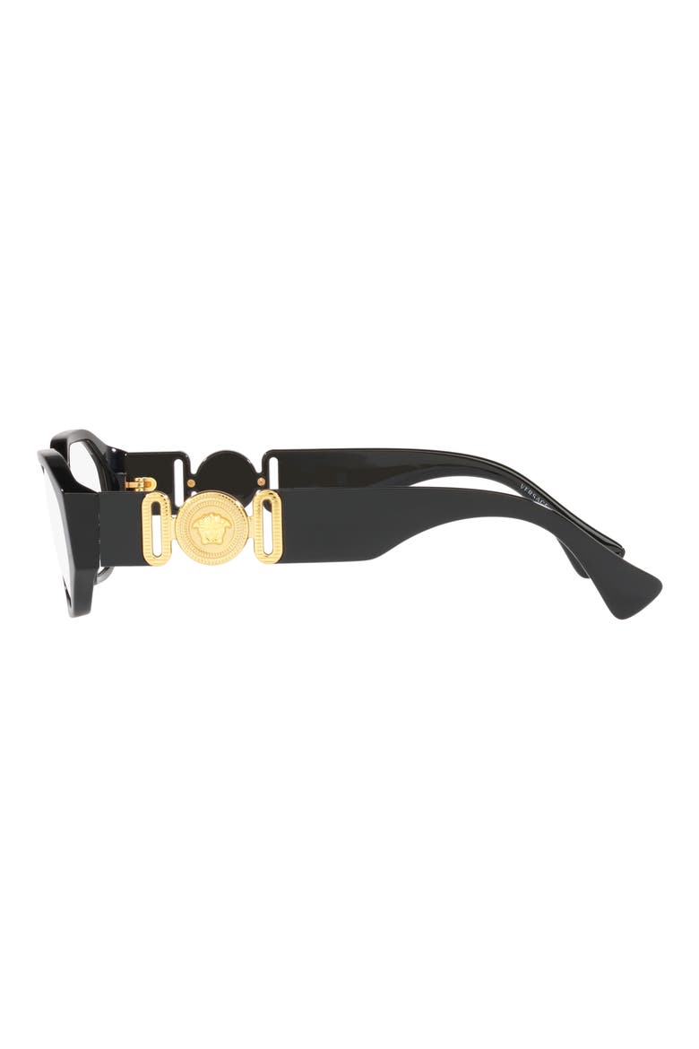 56mm Irregular Optical Glasses, Alternate, color, BLACK