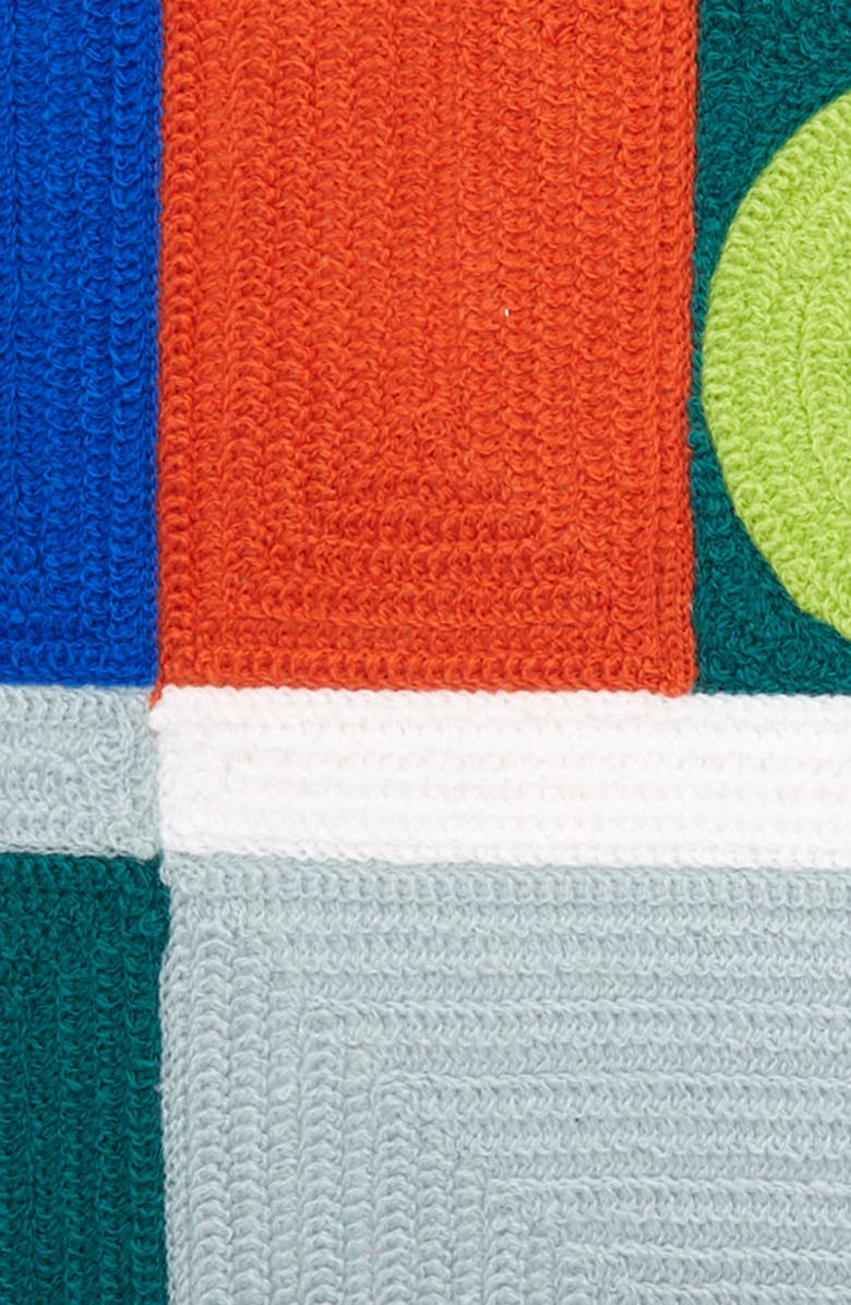 Dusen Dusen Dot Embroidered Pillow, Alternate, color, 