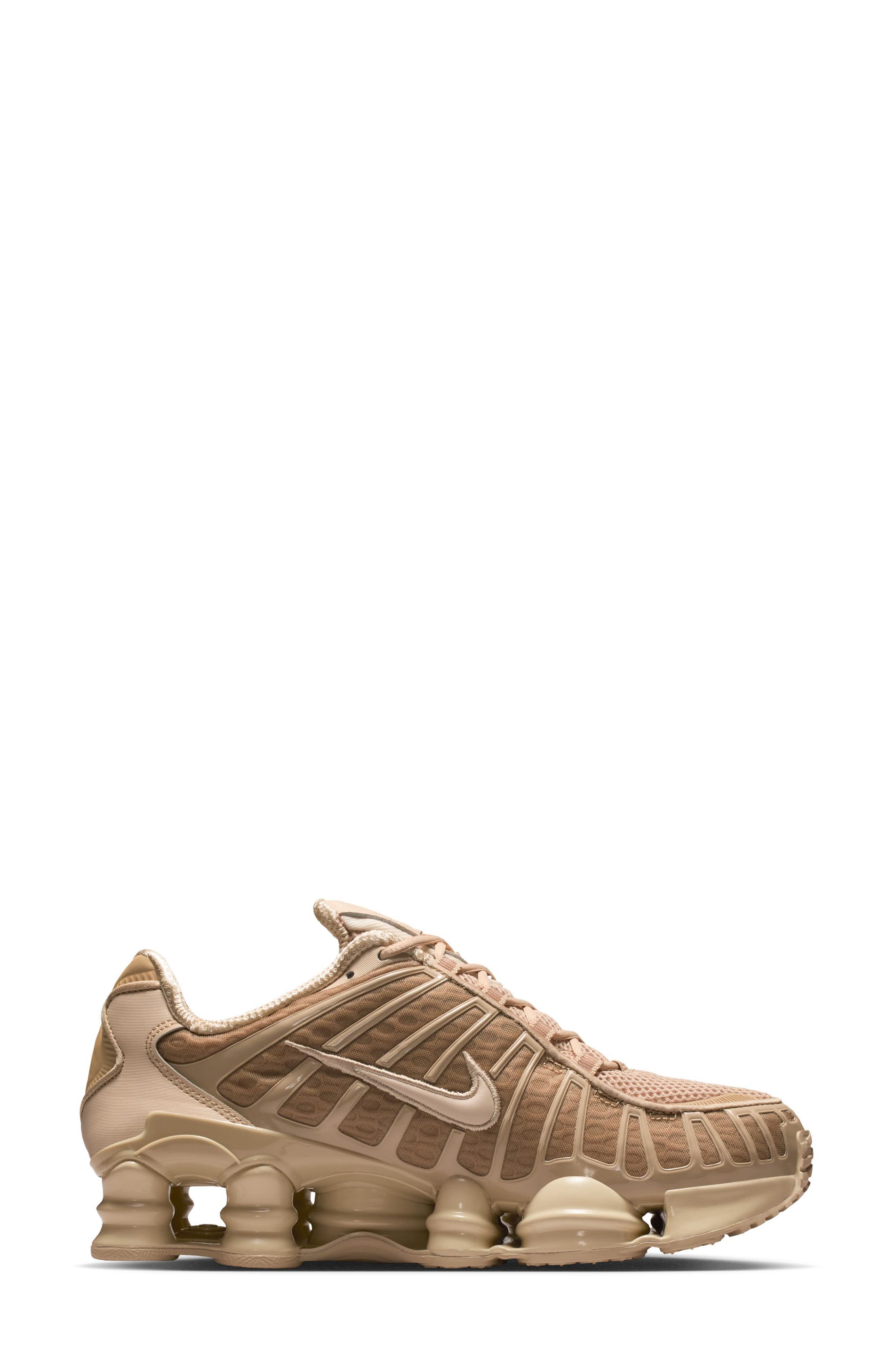 Nike Shox TL Sneaker, Alternate, color, Linen/Linen