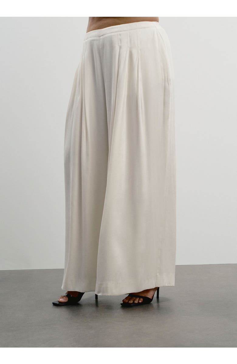 11 Honoré Pleated Wide-Leg Pant, Main, color, Vanilla Ice