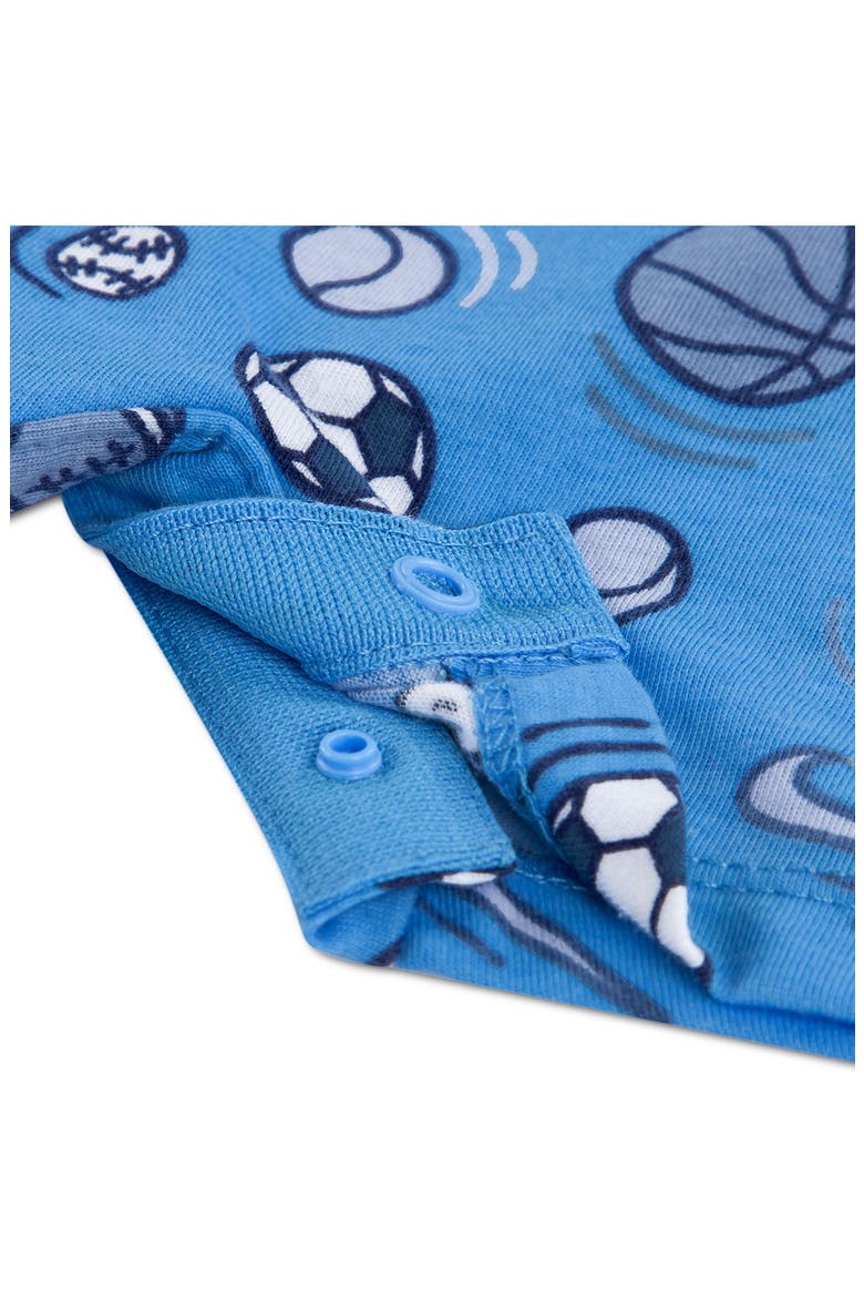 Swoosh Sportball Romper, Alternate, color, UNIVERSITY BLUE