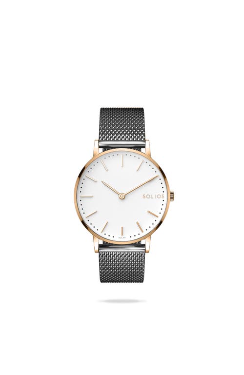 Solios Watches The Solar Classic | White Dial