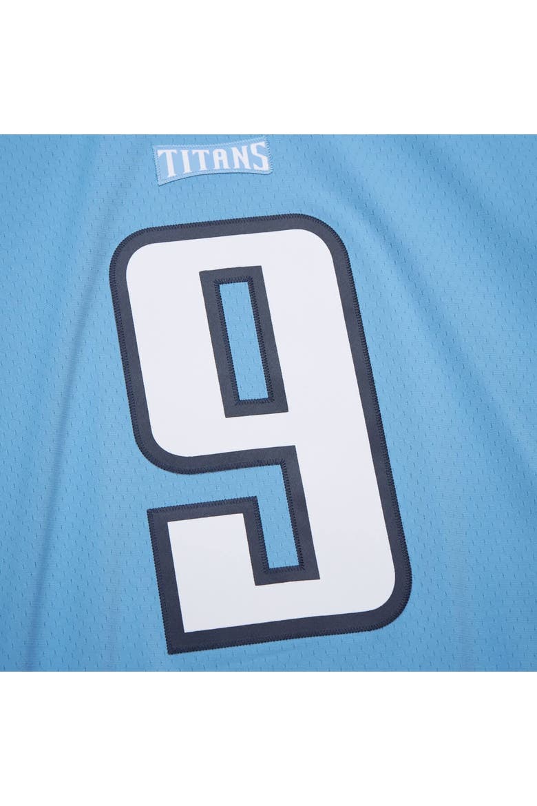 Men's Mitchell & Ness Steve McNair Light Blue Tennessee Titans 2003 Legacy Replica Jersey, Alternate, color, Light Blue