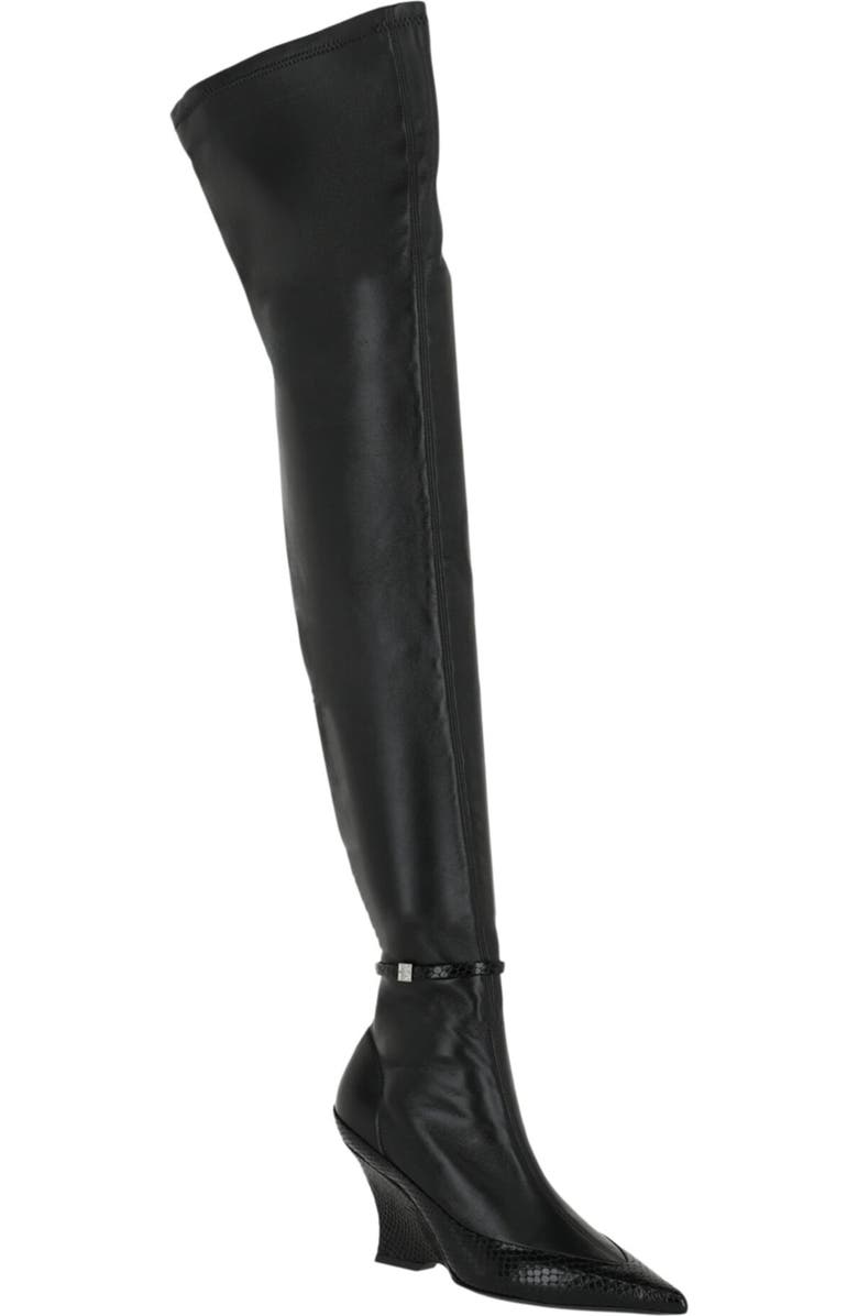 Givenchy Raven Over-the-Knee Boot, Main, color, Black