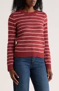 BY DESIGN Adelaide Stripe Crewneck Sweater