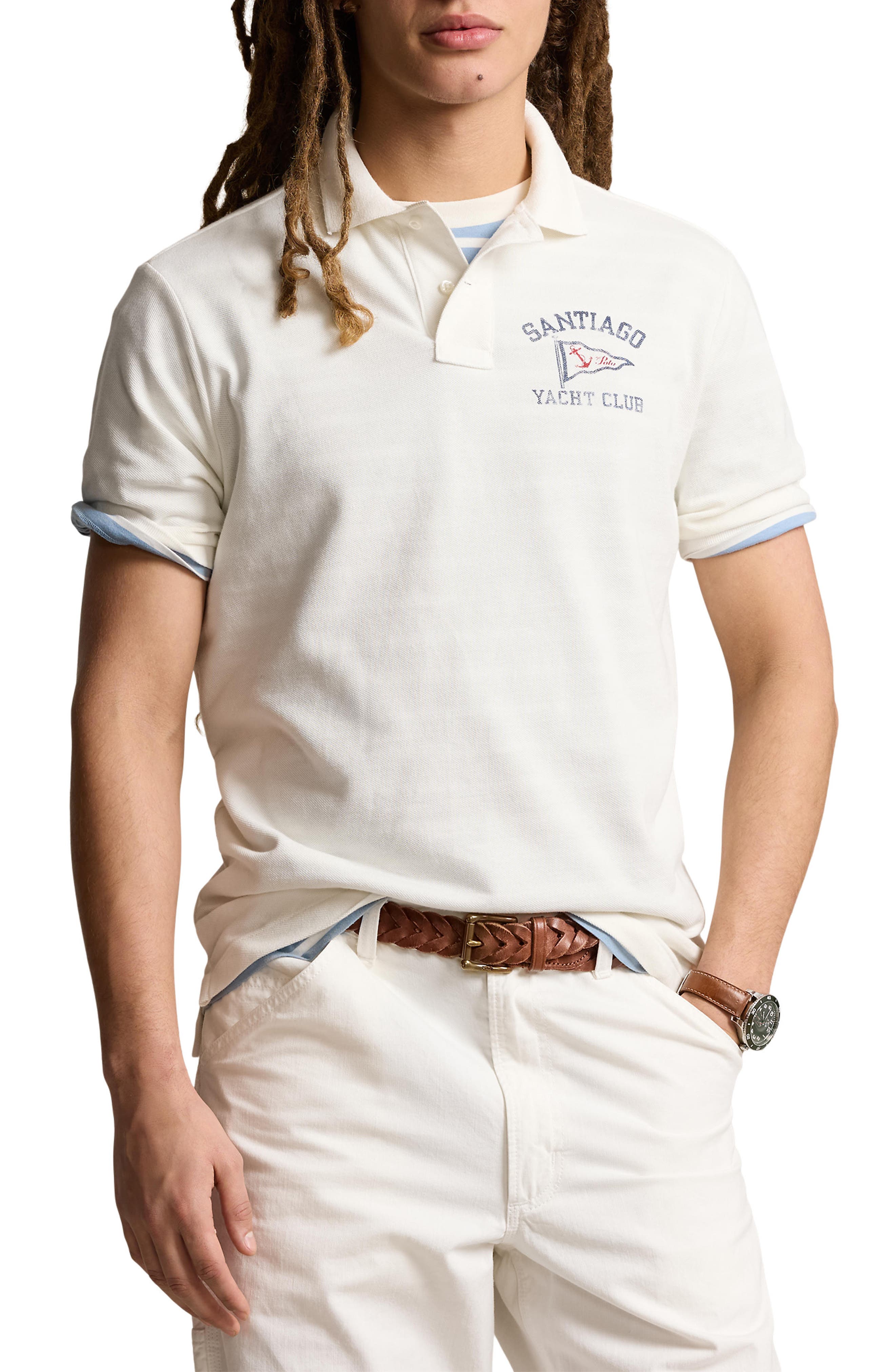 Polo Ralph Lauren Yacht Club Cotton Mesh Polo