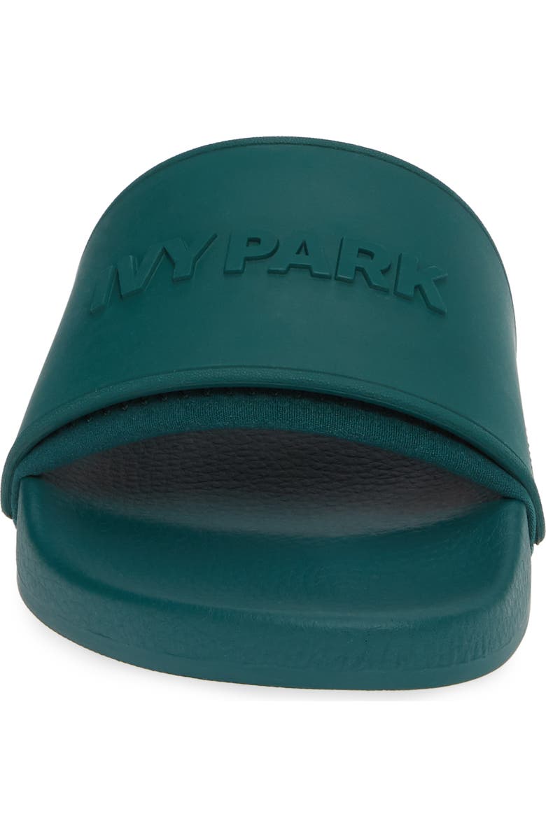 IVY PARK<sup>®</sup> Embossed Logo Slide Sandal, Alternate, color,