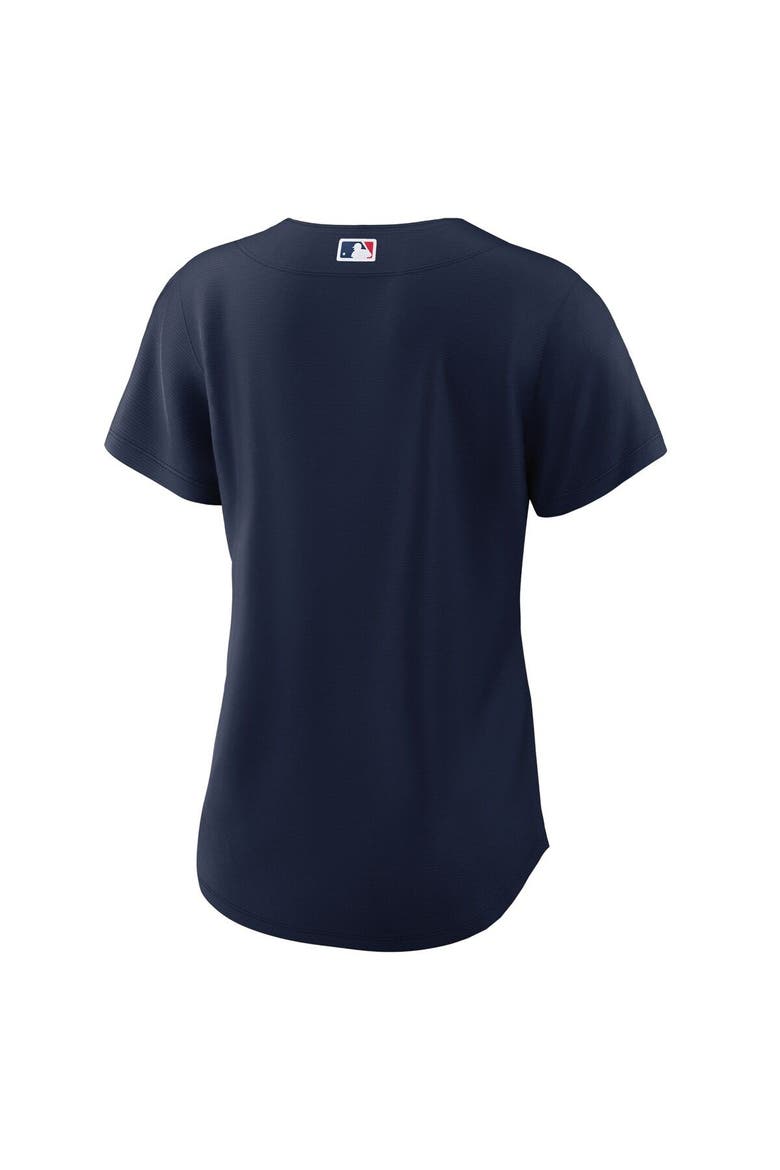 Women's Nike Navy Cleveland Guardians Alternate Official Replica Jersey, Alternate, color, Navy