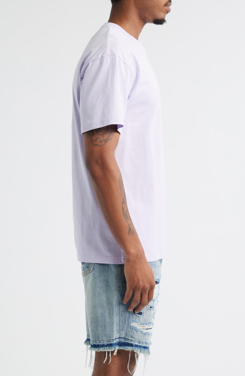 Billionaire Boys Club BB Helmet Graphic T-Shirt, Alternate, color, Pastel Lilac