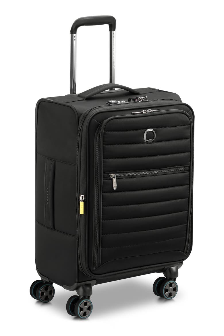 Cruise 3.0 Softside Carry-On Luggage, Alternate, color, BLACK