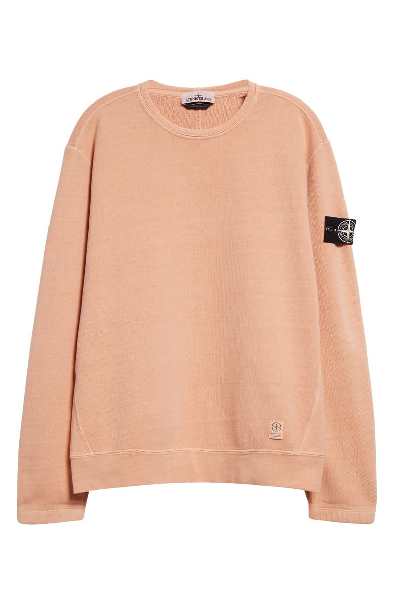 Stone Island Cotton Fleece Sweatshirt, Main, color, 