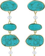 Petit Moments Woodland Linear Drop Earrings