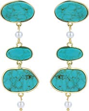 Petit Moments Woodland Linear Drop Earrings