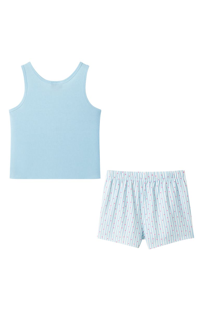 Andy & Evan Kids' Short Pajamas, Alternate, color, Multi Heart