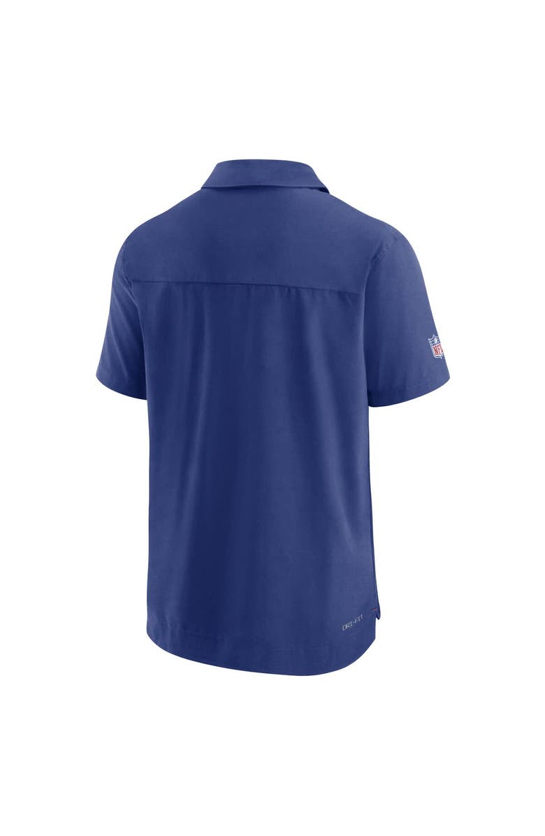 Nike Men
s Nike Royal New York Giants 2022/23 Sideline Lockup Performance Polo, Alternate, color, Royal