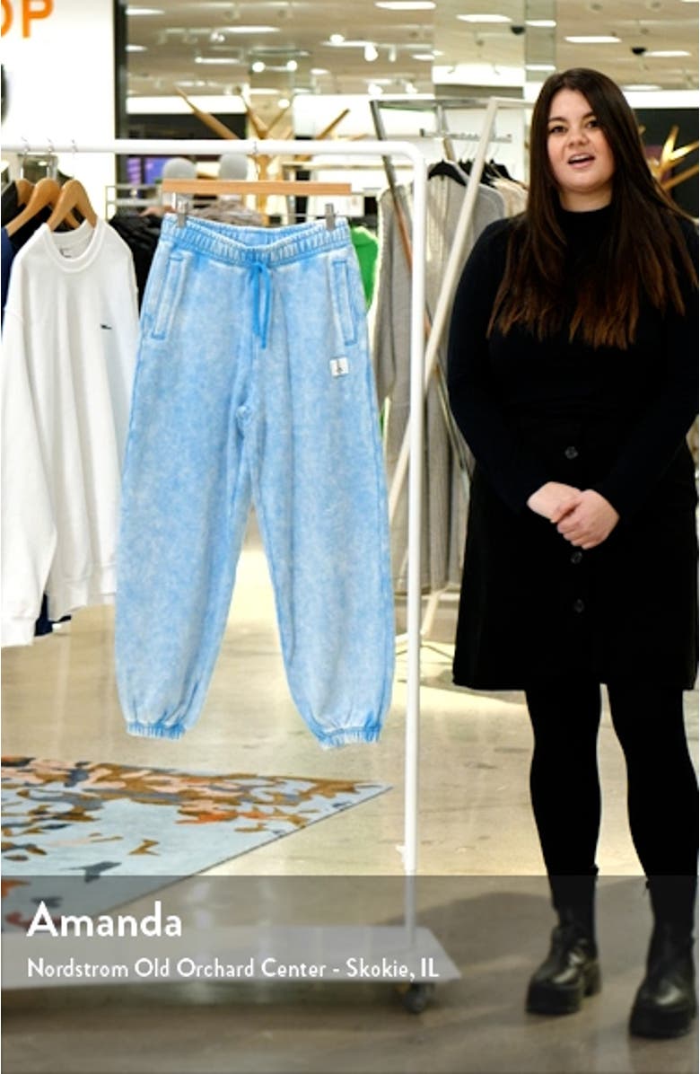 Washed Fleece Sweatpants, sales video thumbnail