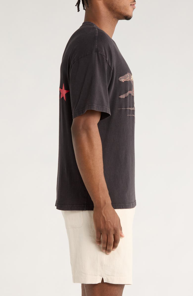 PacSun Derby Cotton Graphic T-Shirt, Alternate, color, Black
