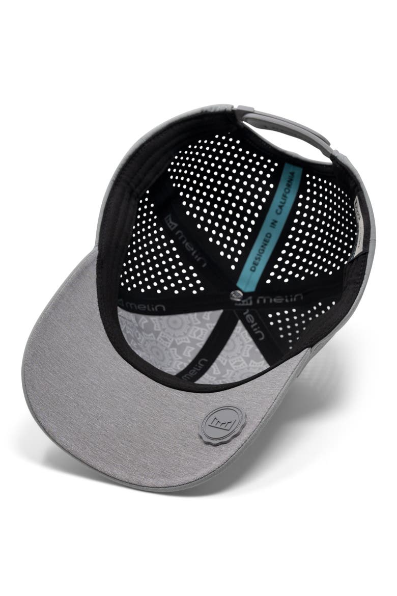 Hydrolite A-Game Performance Snapback Hat, Alternate, color, HEATHER GREY