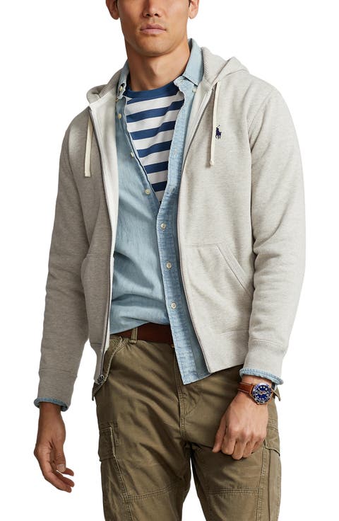 Men's Polo Ralph Lauren Zip Up Hoodies | Nordstrom