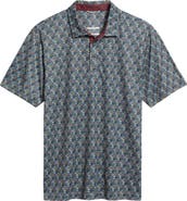 Swannies Joe Football Pattern Polo